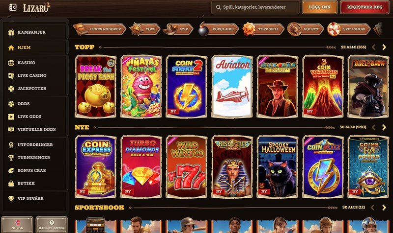 Lizaro online casino in Netherlands